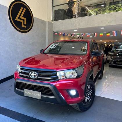 TOYOTA HILUX 2.8 SR CHALLENGE 4X4 CD 16V DIESEL 4P AUTOMÁTICO TOYOTA HILUX 2.8 SR CHALLENGE 4X4 CD 16V DIESEL 4P AUTOMÁTICO